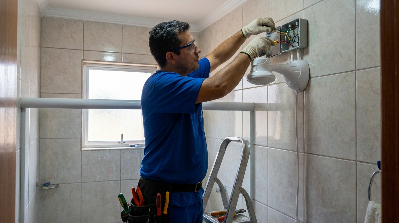 Adequação de Fiação no Itapoã, Brasília‑DF