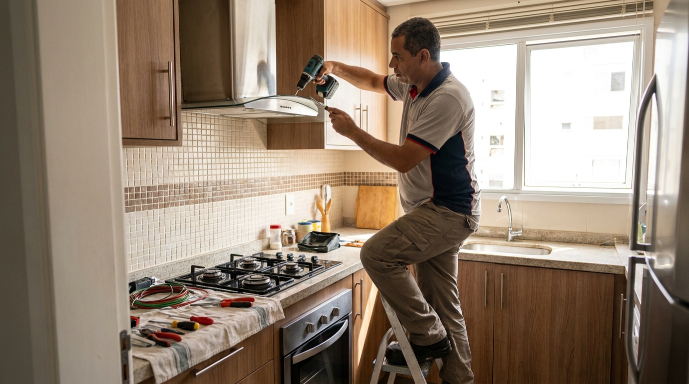 Instalação de Exaustor em Brasília‑DF
