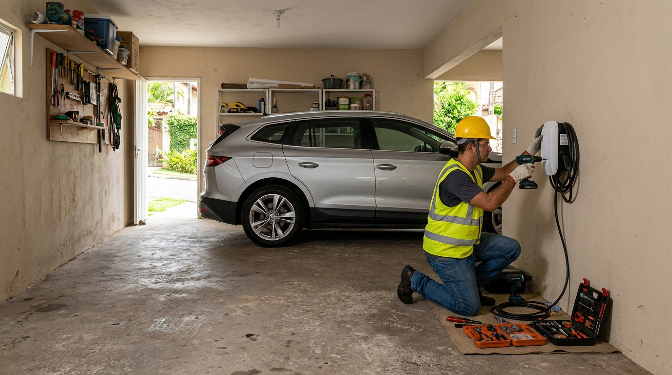 Instalação em Garagem ou Condomínio no Paranoá, Brasília‑DF