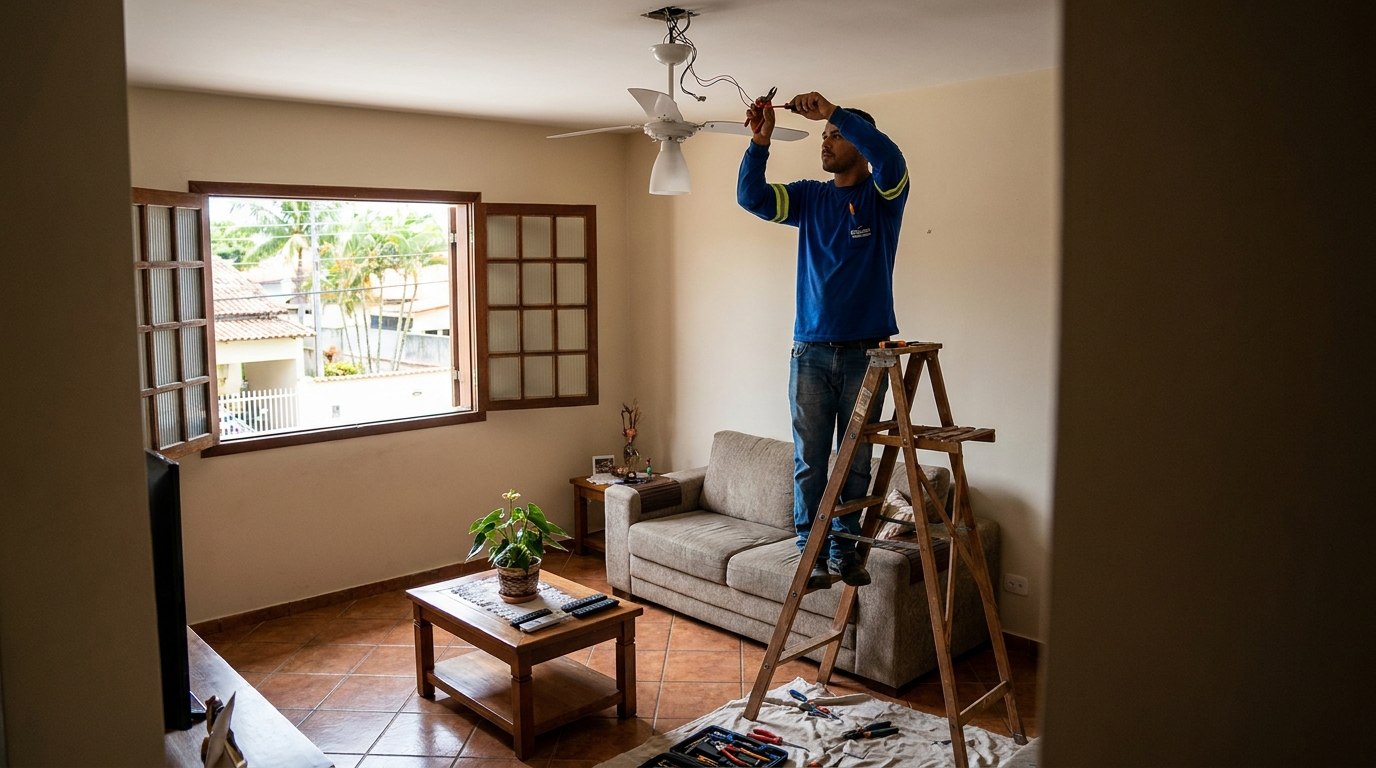 Reforço de Suporte no Teto na Superquadra Sudoeste, Brasília‑DF