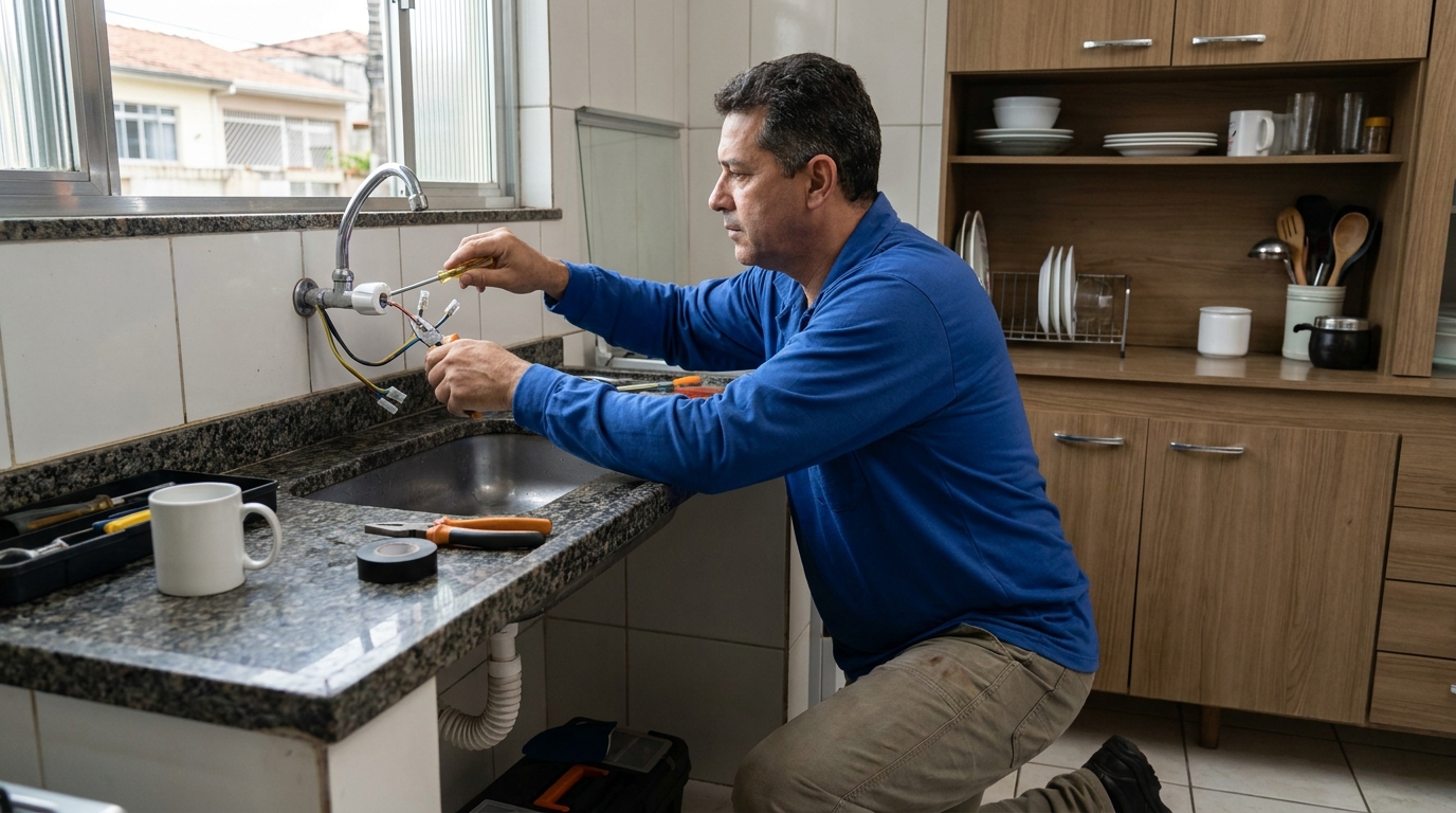 Reparo em Torneira Elétrica em Brasília‑DF
